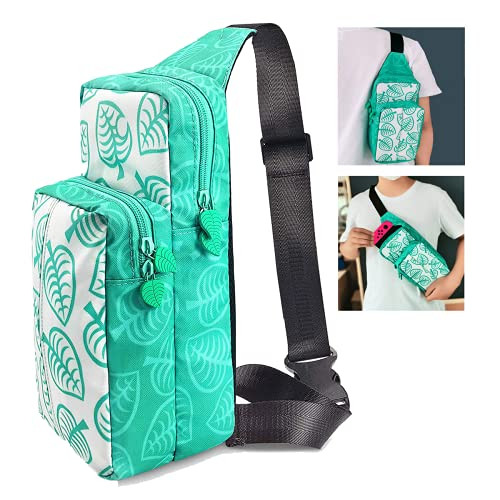 AIOMEST Travel Carrying Bag Compatible with Nintendo Switch Console, Dock, Joy-Con and Pro-Controller Accessories, Dedicated Travel Backpack Compatible with Switch