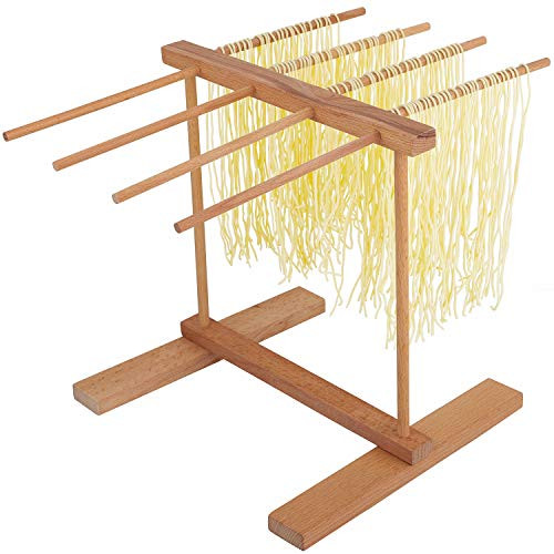 Pasta Drying Rack Wooden Noodle Spaghetti Holder Pasta Dryer Stand for Kitchen Household Hanging Dryer Fresh Noodle -Pasta Drying Rack-