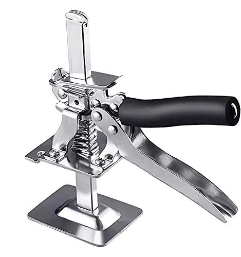 Labor Saving Arm Jack Viking Arm Tool - Handheld Door Use Board Lifter Cabinet Jack Clamp Tile Leveling System Tool for Floors, Doors, Cabinet Installation -1pack-