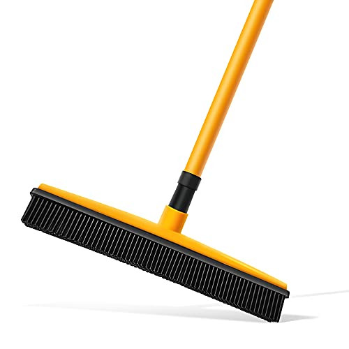 Pet Hair Removal Broom for Carpet ,PARSMARDO Cleaning Broom with Squeegee for Dogs Cat ,Soft Rubber Broom for Hardwood Floor and Tile Windows Clean. Pet Hair Removal Broom for Carpet ,PARSMARDO Cleaning Broom with Squeegee for Dogs Cat ,Soft Rubber Broom for Hardwood Floor and Tile Windows Clean.