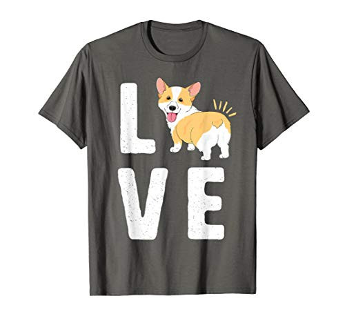 Love Corgis T-Shirt Heart Welsh Puppy Dog Lover Sitter Gift T-Shirt