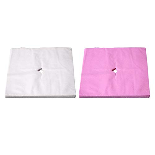 AMLESO Lots 200 Disposable Non Woven Face Rest Cradle Cushion Covers for Spa Pillow