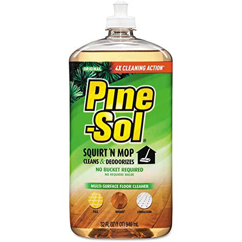 Squirt 'n Mop Multi-Surface Floor Cleaner Pine, 32oz Bottle 1/Case, Lot of 1