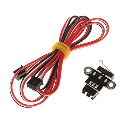 KESOTO Mechanical End Stop Endstops Limit Switch with Cable for 3D Printer Black
