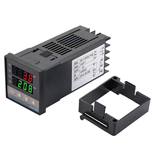 Thermostat Temperature Controller REX-C100FK02-VAN Digital SSR Output PID with Alarm Function