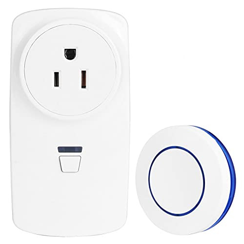 Household Appliances Controller Wireless Socket Remote Control Power Outlet Power Outlet for Household Appliances for Home for Electrical appliances-Blue Remote, British Flag Type-