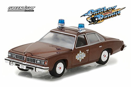 Pontiac 1977 LeMans Smokey and the Bandit, Brown - Greenlight 44780B/48-1/64 Scale Diecast Model Toy Car