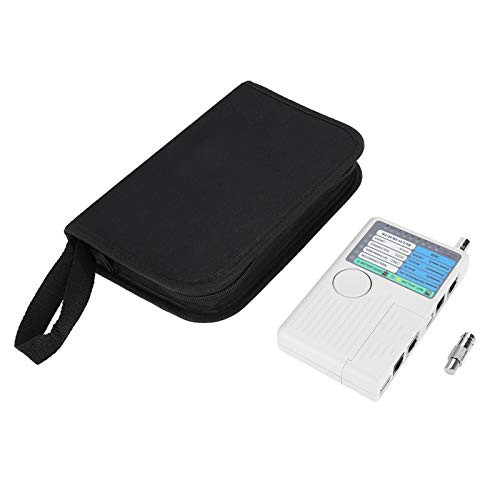 Portable Remote RJ11 RJ45 USB BNC LAN Network Cable Tester for UTP STP LAN Cable Tracker Detector