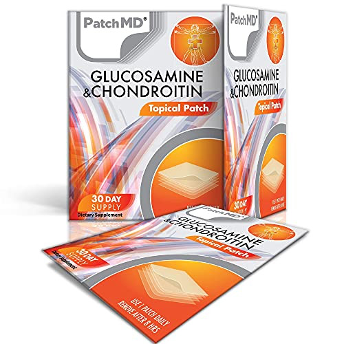 PatchMD  Glucosamine  and  Chondroitin Topical Patches - 30 Days Supply