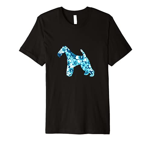 Wire Fox Terrier Aloha Hawaiian Dog Premium T-Shirt
