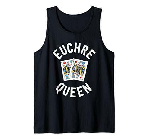 Funny Euchre Shirt For Women Euchre Queen Player Mom Gift Tank Top Funny Euchre Shirt For Women Euchre Queen Player Mom Gift Tank Top