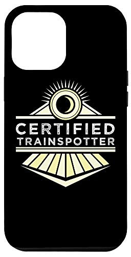 iPhone 12 Pro Max Vintage Certified Trainspotter Train Lover Railroader Engine Case