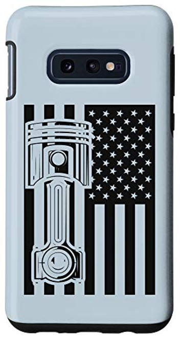 Galaxy S10e American Flag Car Engine Piston Vintage Classic Car USA Gear Case Galaxy S10e American Flag Car Engine Piston Vintage Classic Car USA Gear Case