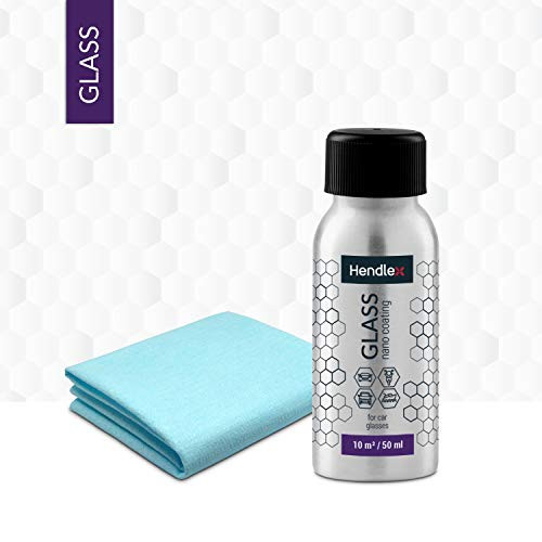 Nanotechnology Glass Coating Hendlex Glass | Invisible Wipers Nano Hydrophobic Waterproof Protection Rain Repellent for Car Windshield