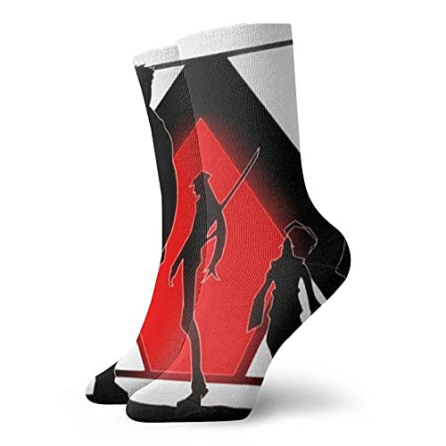 Hunterxhunter Socks Thick Dress Socks Colorful Socks For Running,Fitness,Travel,Work
