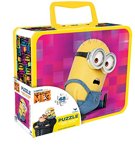 Spin Master Games Despicable Me 3 24-Piece Jigsaw Puzzle in Tin with Handle