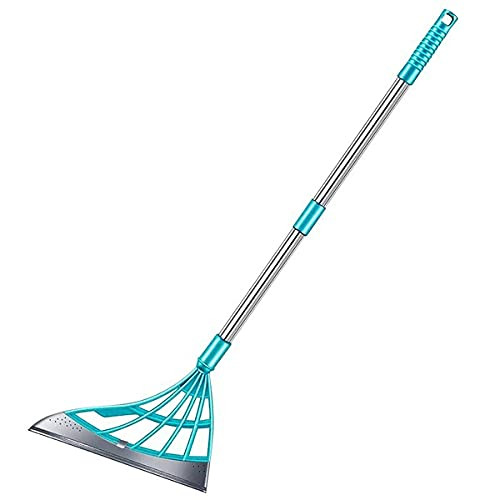 YYOUXIUU Multifunction Magic Broom, 2-in-1 Sweeper Easily Dry The Floor and Remove Dirt and Hair Remover, Liquid, Glass Wiper, Super Sweeper Broom for Living Room, Kitchen, Bathroom -Green- YYOUXIUU Multifunction Magic Broom, 2-in-1 Sweeper Easily Dry The Floor and Remove Dirt and Hair Remover, Liquid, Glass Wiper, Super Sweeper Broom for Living Room, Kitchen, Bathroom -Green-