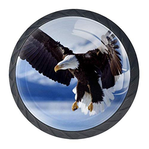 Idealiy Flying Eagle Cabinet Door Knobs Handles Pulls Cupboard Handles Drawer Wardrobe 4pcs