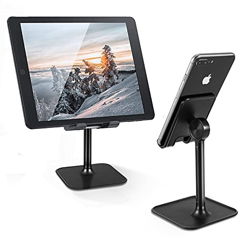 Cell Phone Stand, OPKALL Phone Stand for Desk, Adjustable Desk Phone Holder Compatible with All Mobile Phones, iPhone, iPad, Tablet Cell Phone Stand, OPKALL Phone Stand for Desk, Adjustable Desk Phone Holder Compatible with All Mobile Phones, iPhone, iPad, Tablet