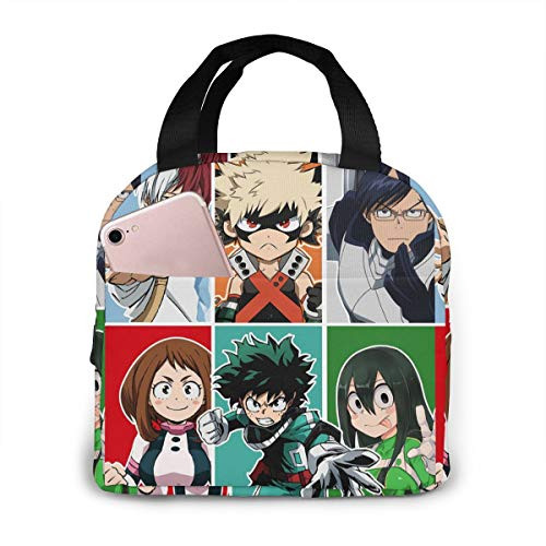 My Hero Academia Lunch Bag Tote Bag Lunch Bag Bento Box Insulated Lunch Box For Outdoor Activities