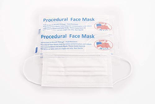 Savvy Disposable Face Masks  Individually Wrapped -Box of 25-