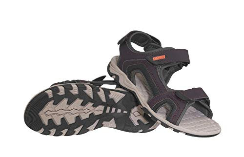 Khombu Brady Boys Sandals Adjustable Open-Toe Summer Shoes for Toddler/Little Boy - Outdoor Apparel, Hiking, Beach Sandals, Kids Water Shoes