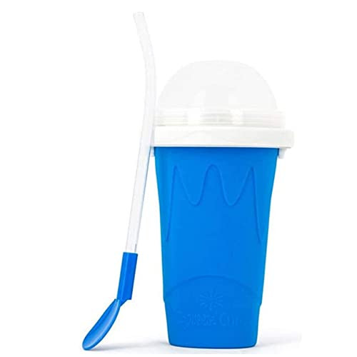 YLLQXI Slushie Maker Cup, Slushy Maker Squeeze Cup, Magic Quick Frozen Smoothies Cup, DIY Slushy Maker Silikonbecher, DIY Homemade Smoothie Cups Freezes Drinks Cup Double Layer-400ML- YLLQXI Slushie Maker Cup, Slushy Maker Squeeze Cup, Magic Quick Frozen Smoothies Cup, DIY Slushy Maker Silikonbecher, DIY Homemade Smoothie Cups Freezes Drinks Cup Double Layer-400ML-