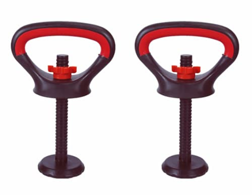 F4SPEED Adjustable Kettlebell Handle for Plates Weights, Multifunctional Kettlebell Grip for Dumbbell Kettlebell, Strength Training Kettlebells Weight Sets