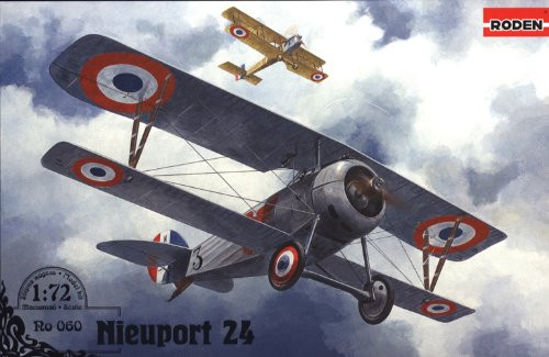 Roden Nieuport 24 Airplane Model Building Kit, 1/72 Scale