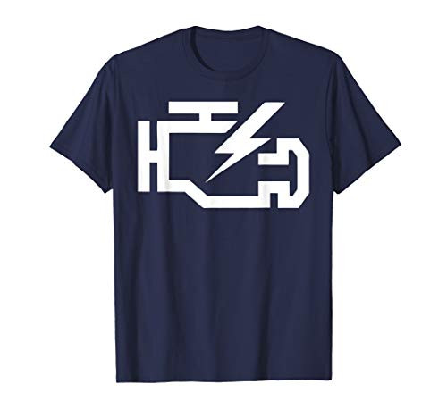 Check Engine Light Symbol Funny Car Mechanic for men women T-Shirt Check Engine Light Symbol Funny Car Mechanic for men women T-Shirt