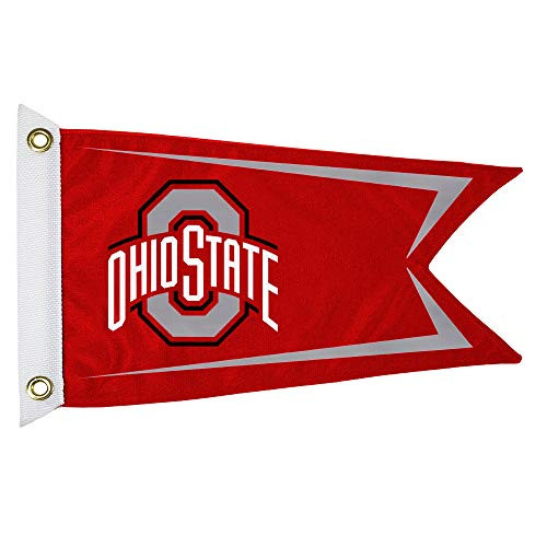 NCAA Ohio State Buckeyes Boat/Golf Cart Flag NCAA Ohio State Buckeyes Boat/Golf Cart Flag