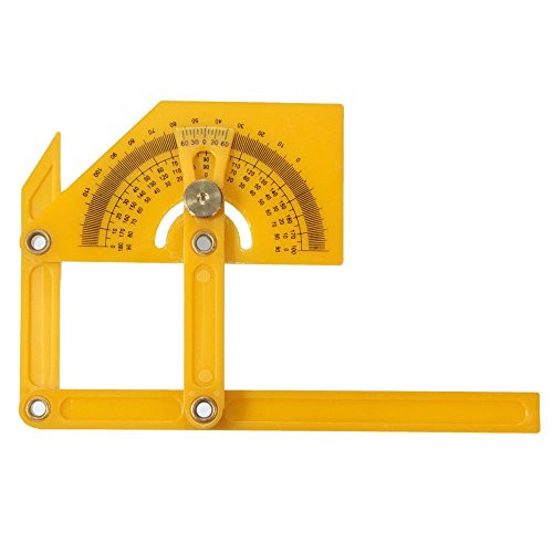 Foutou Angle Engineer Protractor Finder Measure Arm Ruler Gauge Tool