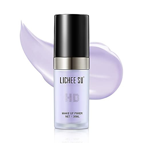 LICHEE SU Makeup Primer for Oily Skin, Face Primer to Color Correct Skin,Extends Makeup Wear, Hydrates Skin,Long Lasting Makeup's Staying,Makeup Base Primer for Face, 1.23 Fl oz