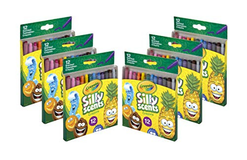 Crayola Silly Scents Twistables Crayons, Bulk Crayon Set, 6 Sets Crayola Silly Scents Twistables Crayons, Bulk Crayon Set, 6 Sets
