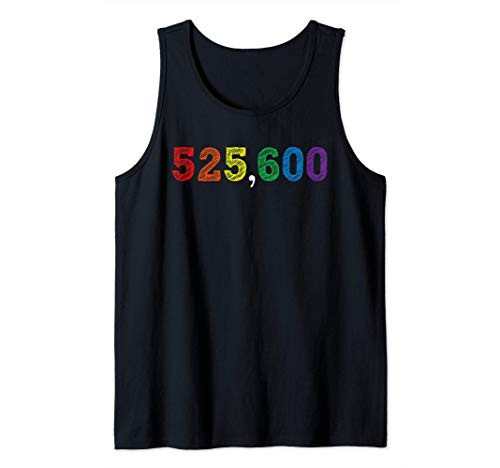 Measure a Year: 525,600 minutes Tank Top