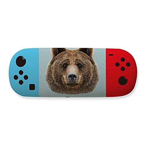 Giant Brown Bear Animal Storage Glasses Case Creative Game Shell Holder