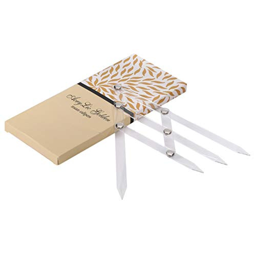 1PC Eyebrow Caliper Acrylic Eyebrow Shaping Caliper Ruler Permanent Reusable Measure Makeup Tool for Women