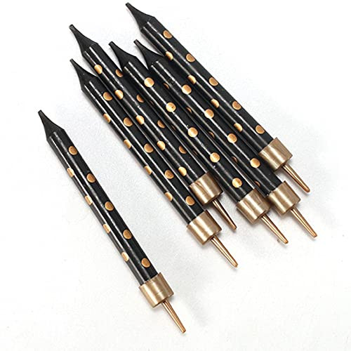 Window-pick Birthday Candles in Holders, Tall Birthday Cake Candles Long Thin Cupcake Candles Birthday Party Candles Cupcake Toppers Candles Cake Decorations for Birthday Wedding Party Cake Improved