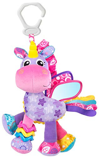 Playgro 0186981 Activity Friend Stella Unicorn 10" STEM Toy, Multi