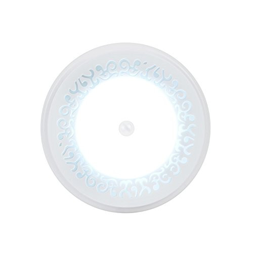 Round LED Induction Lamp - Induction lamp Wardrobe Cabinet Energy Saving Lamp LED Human Body Induction Night Light Reading Lamp