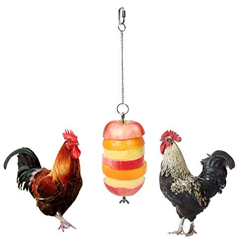 Chicken Vegetable Hanging Feeder Toy for Hens Pet,Chicken Veggies Skewer Fruit Holder Pet Hanging Feeder Toy Chicken Veggie Feeder Chicken Coop Accessories Suitable for Chicken,Bird,Rabbit -1Pcs- Chicken Vegetable Hanging Feeder Toy for Hens Pet,Chicken Veggies Skewer Fruit Holder Pet Hanging Feeder Toy Chicken Veggie Feeder Chicken Coop Accessories Suitable for Chicken,Bird,Rabbit -1Pcs-