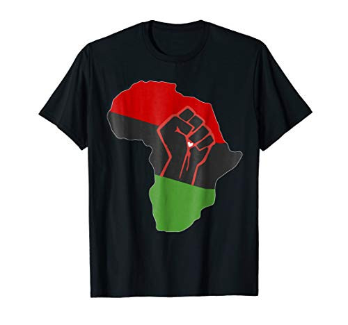 Africa T-Shirt Pan-African American Decent Africa Continent Africa T-Shirt Pan-African American Decent Africa Continent