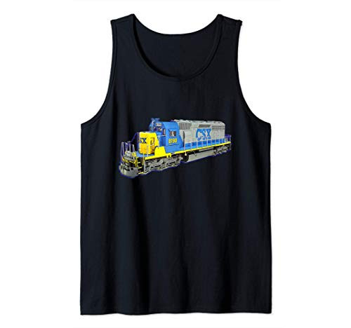 Freight Train CSX Engine Tank Top