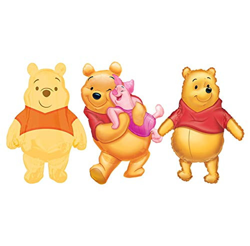Mayflower Products Winnie The Pooh 3 pc Jumbo Foil Balloon Party Supplies and Decorations Mayflower Products Winnie The Pooh 3 pc Jumbo Foil Balloon Party Supplies and Decorations