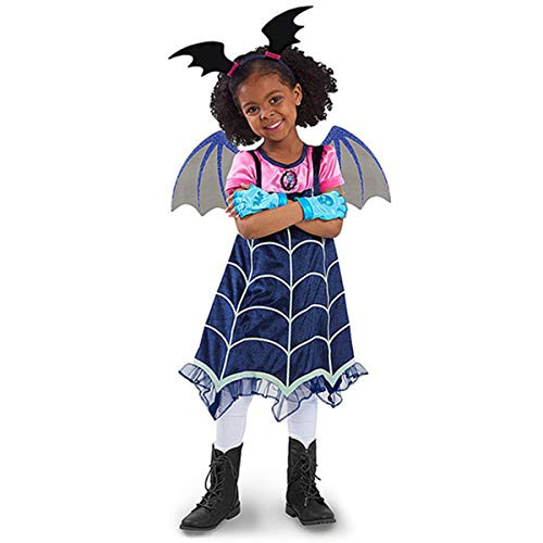 loel Little Girl Vampire Costume Boo-Tiful Pullover Dress with Headband Halloween Dress up