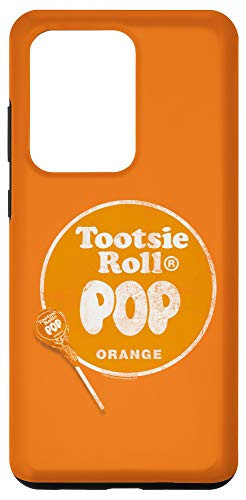 Galaxy S20 Ultra Tootsie Roll Pop Logo Orange Case