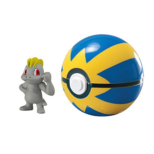 Pokémon Clip And Carry Poké Ball, Machop And Quick Ball Pokémon Clip And Carry Poké Ball, Machop And Quick Ball