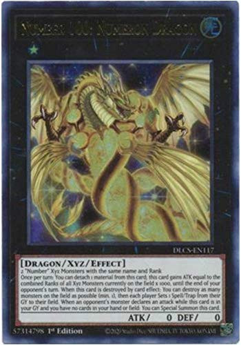 Number 100: Numeron Dragon - DLCS-EN117 - Ultra Rare - 1st Edition