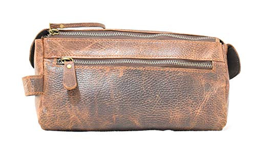 CestAntiQ, Heavy duty Buffalo leather toiletry bag | Leather dopp kit | Leather Unisex Toiletry Bag Travel Dopp Kit | Full Grain Leather Shaving Kit Dopp Kit Travel Case Wash Bag with YKK Zippers CestAntiQ, Heavy duty Buffalo leather toiletry bag | Leather dopp kit | Leather Unisex Toiletry Bag Travel Dopp Kit | Full Grain Leather Shaving Kit Dopp Kit Travel Case Wash Bag with YKK Zippers