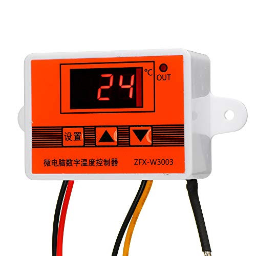Davitu Module Board Test  and  Measuring Module - W3003 12V/24V/220V Microcomputer Digital Display Intelligent Temperature Controller Electronic For Burner Fuel Machine Controller - -Voltage: 24V-